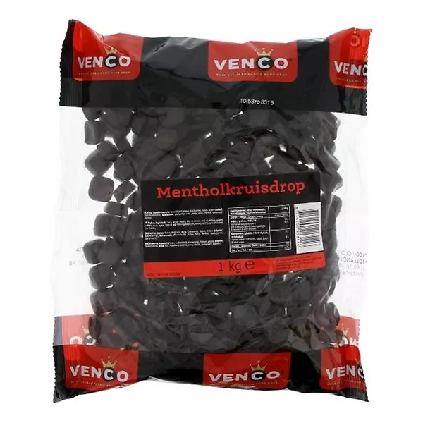 Venco Mentholkruisdrop (1.000g)
