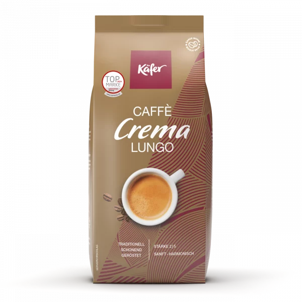 Käfer Caffè Crema Lungo - 8 x 1kg