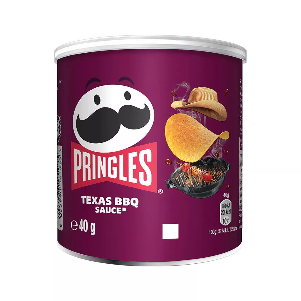 Pringles Texas BBQ Sauce  (12 x 40g)